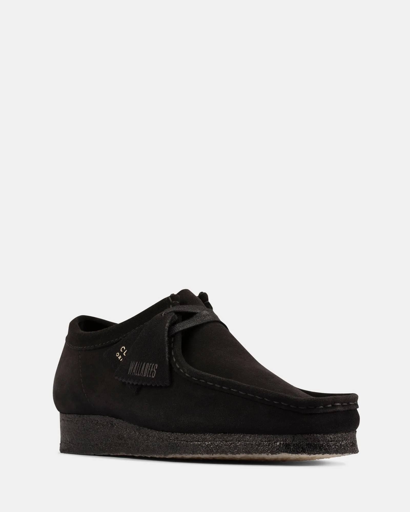 Wallabee. (W) Black Suede Ii