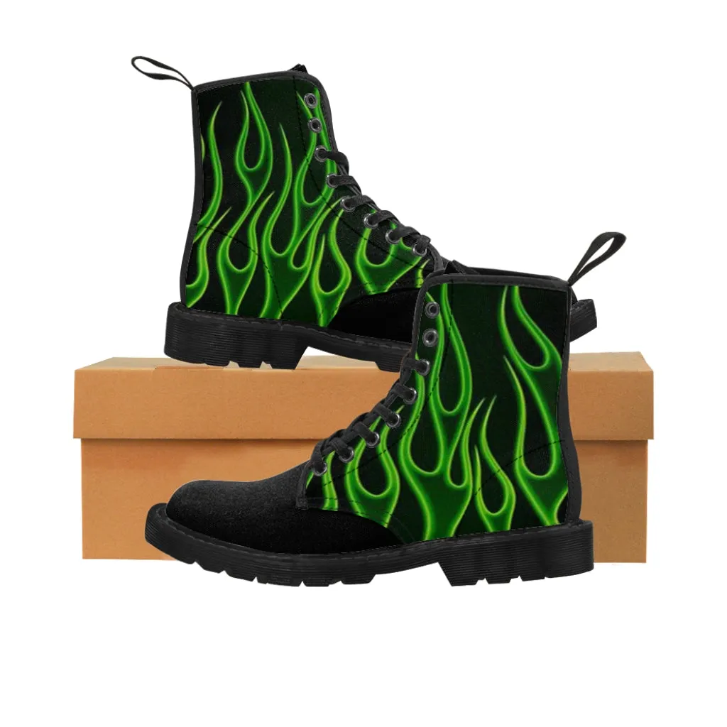 Women's green Boots