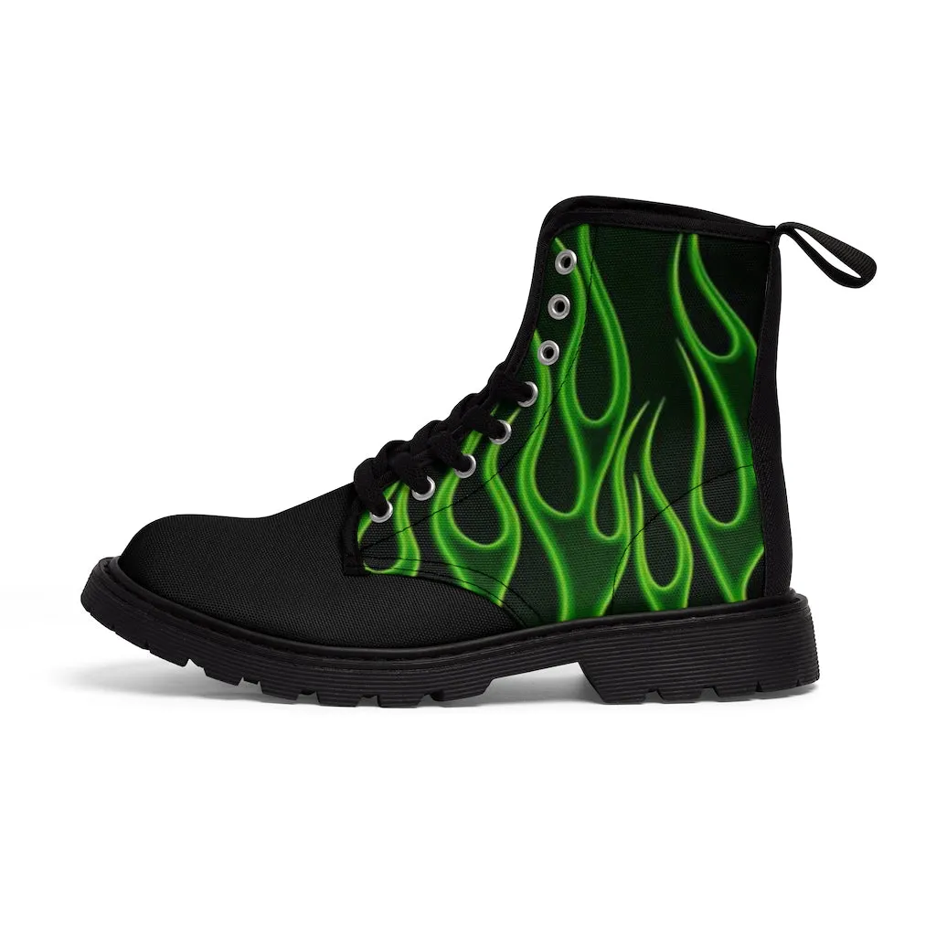 Women's green Boots