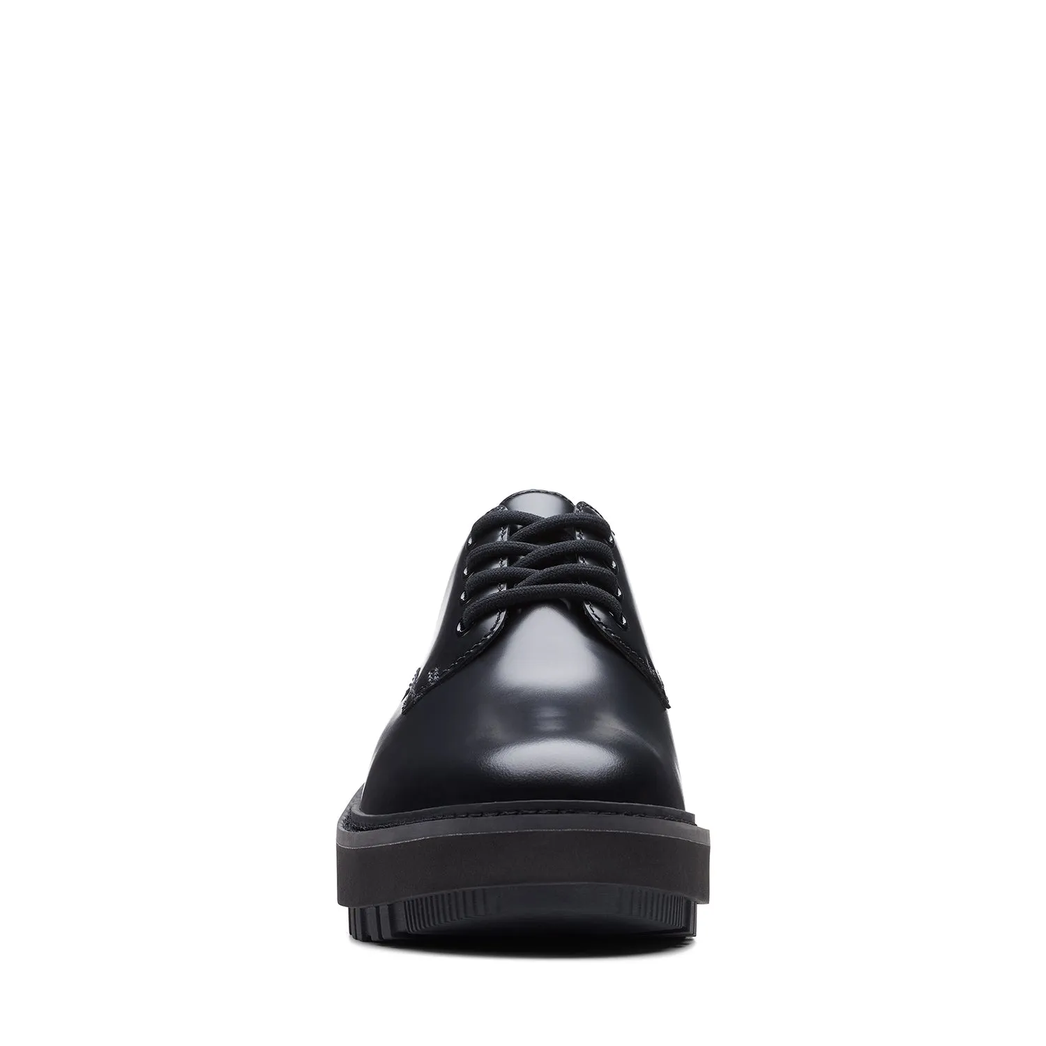 Womens - OriannaW Derby Black Leather